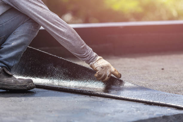 Professional Waterproofing technician working in White Post, VA
